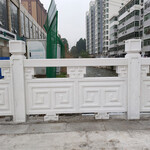 汉白玉石雕栏杆修建安装-汉白玉栏杆设计制作