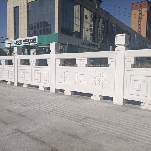 建筑石栏杆定制加工-石材栏杆安装