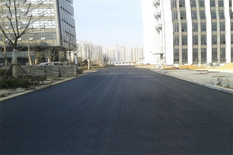 郑州平原新区mma彩色路面施工公司柏油路施工