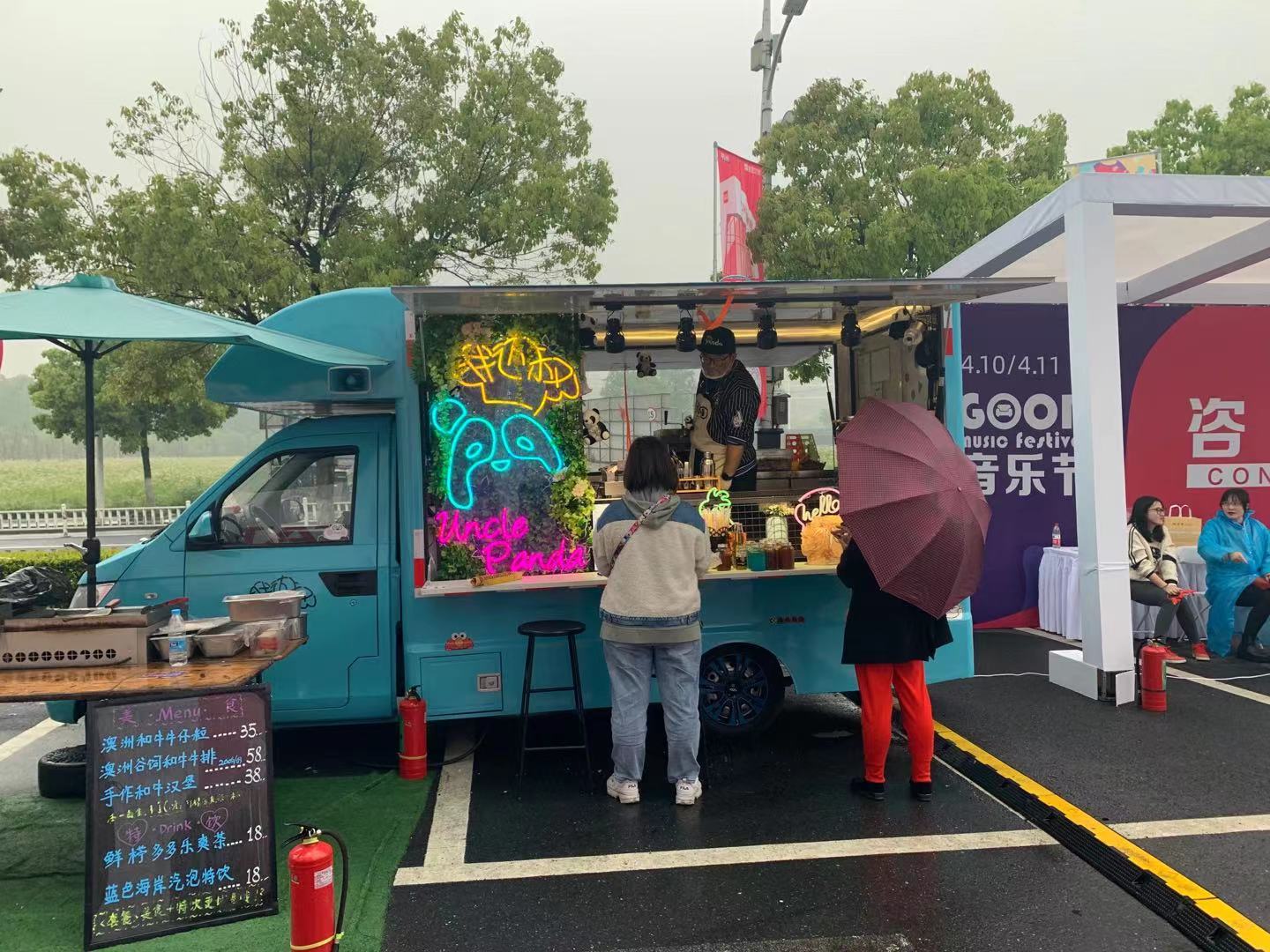 上海租餐车开瑞餐车移动餐车冰淇淋餐车应援车