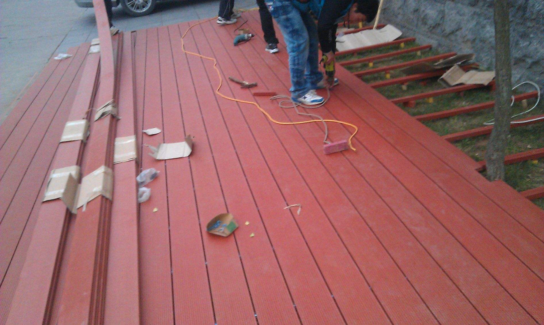 延边木塑户外地板使用年限