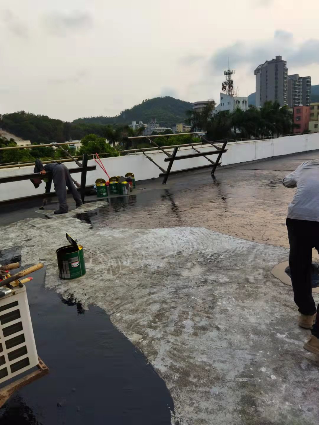 惠城小金口楼顶漏雨防水补漏，惠州市防水补漏公司