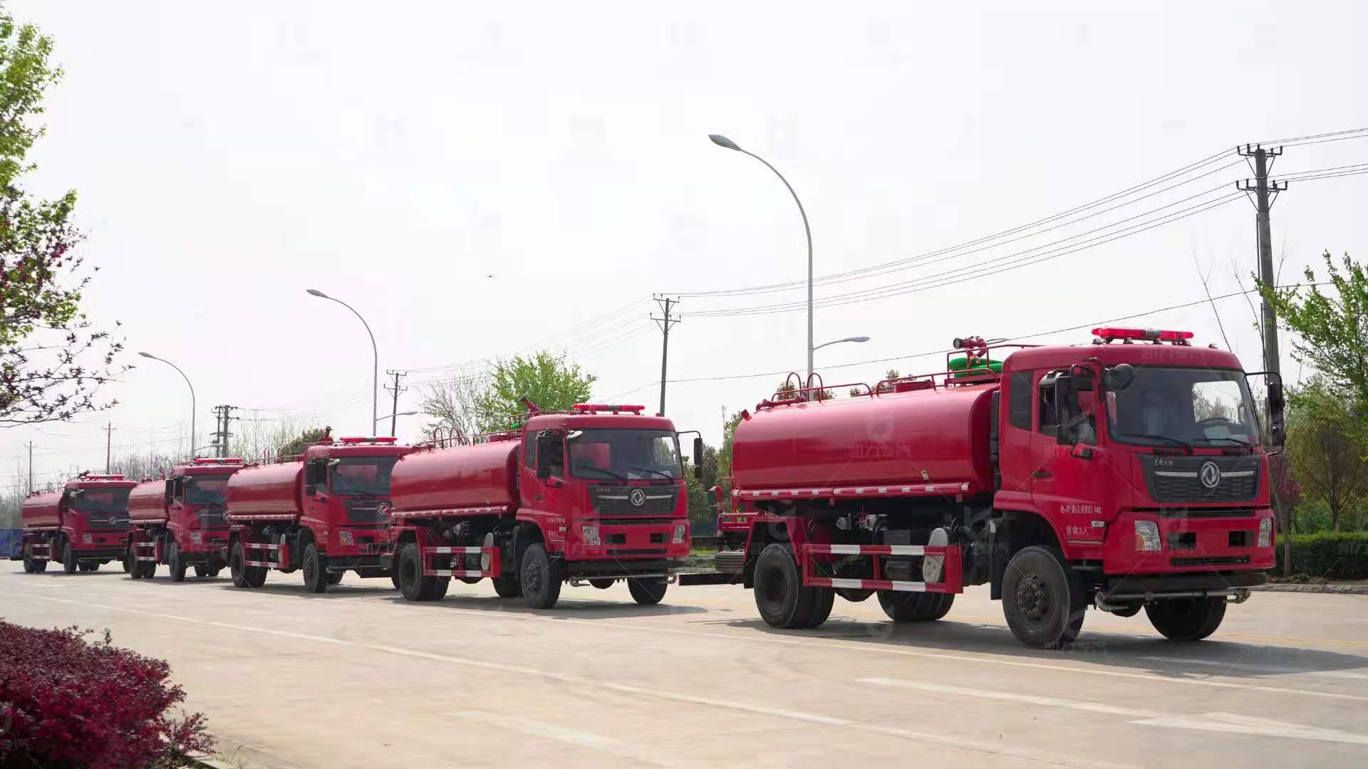 霍邱5吨水罐消防车