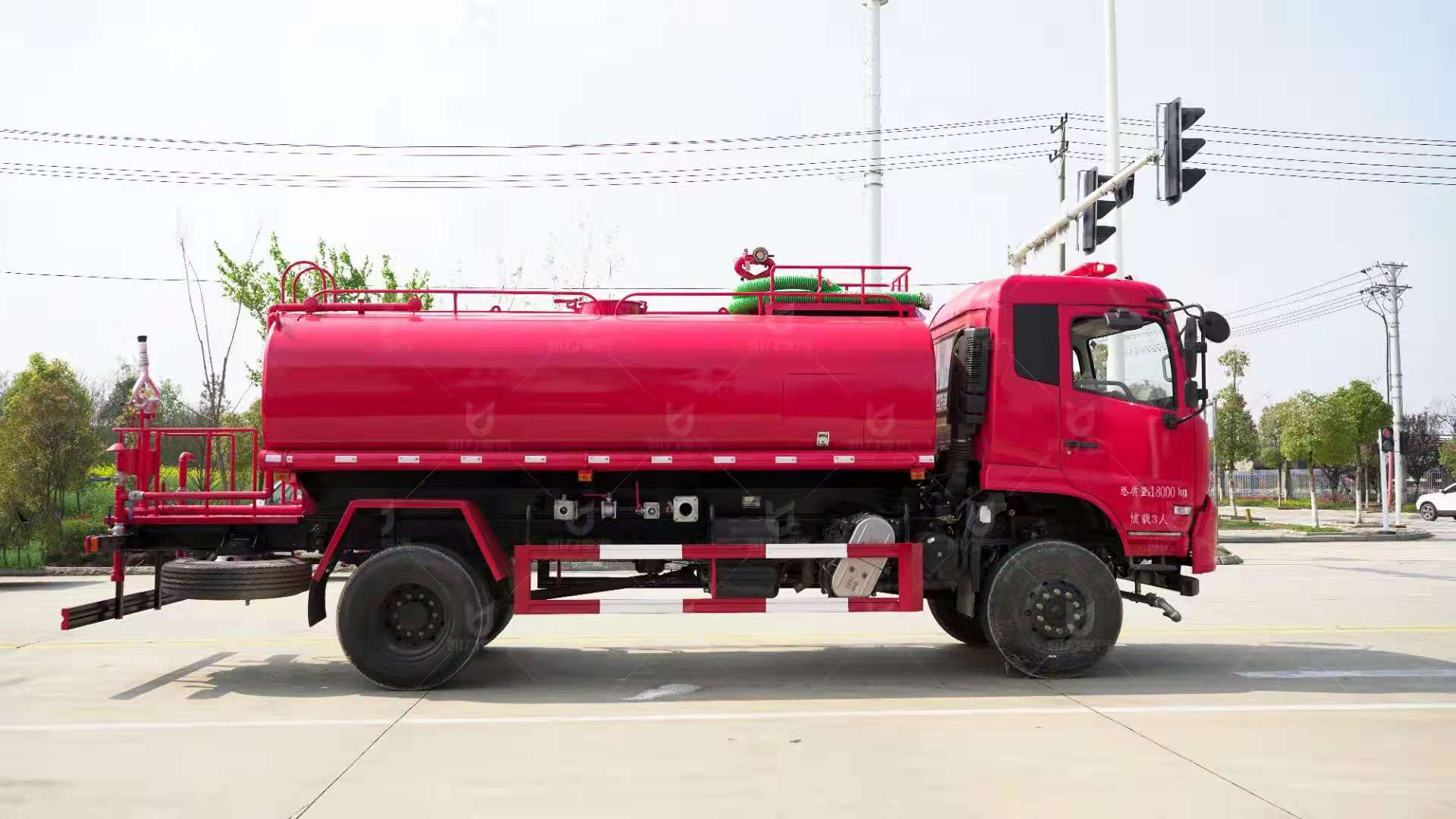 益阳5吨水罐消防车