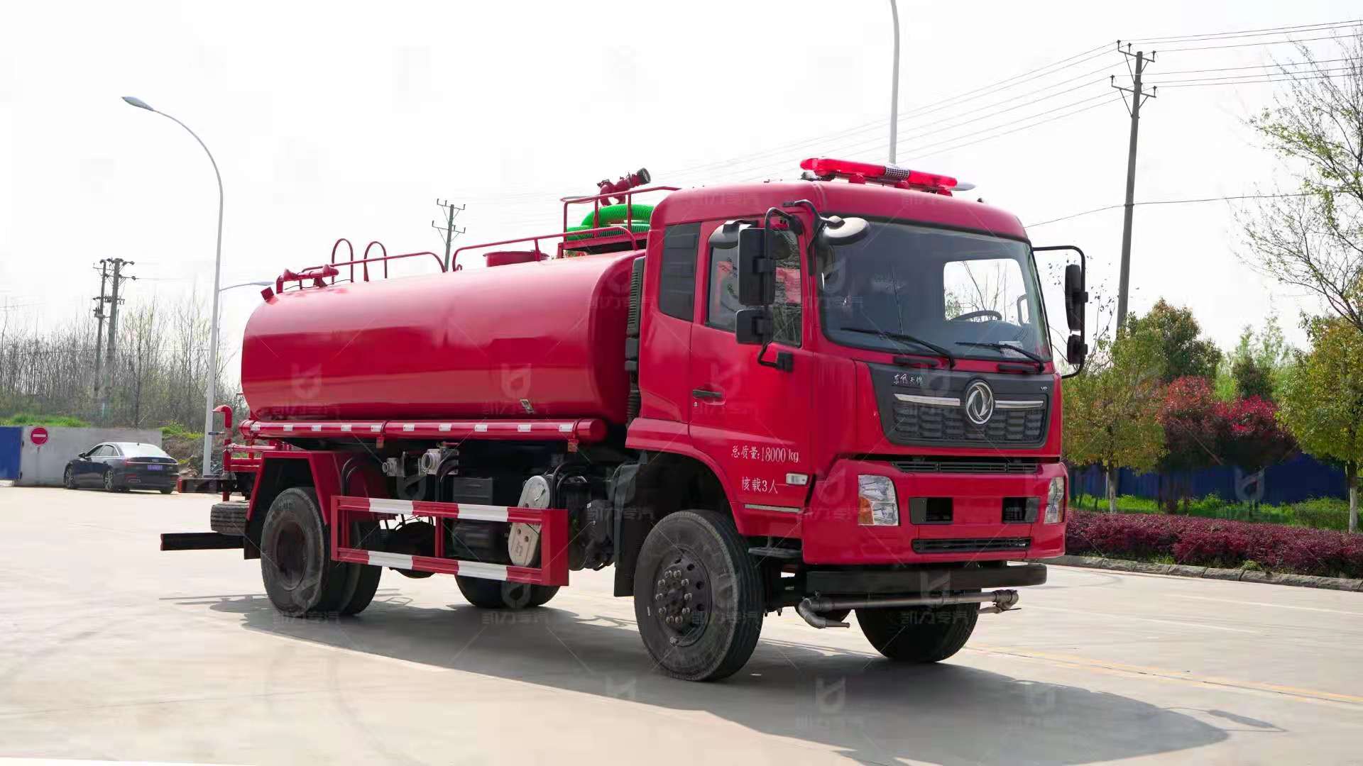 黄南5吨水罐消防车