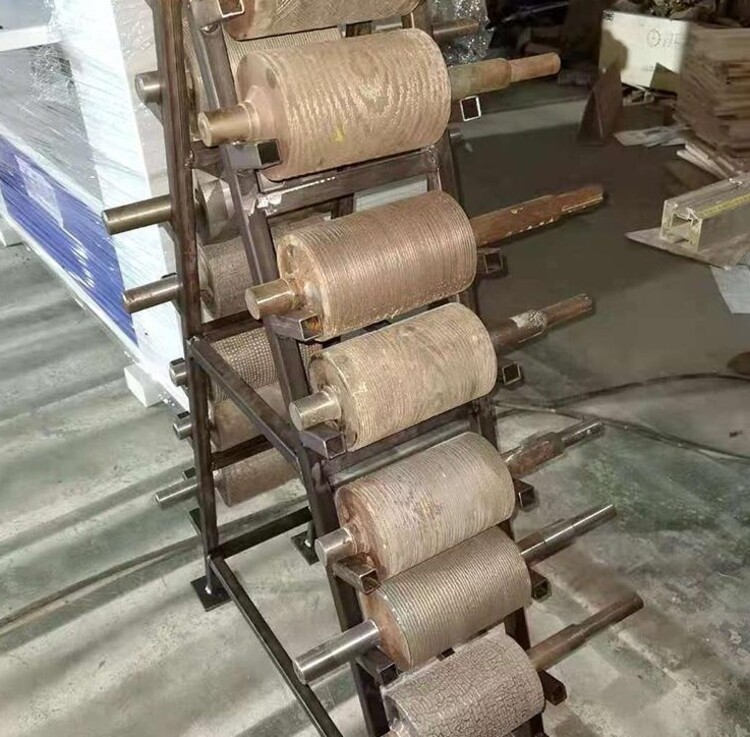 实木板材打磨拉丝机木皮拉丝机木材压花机