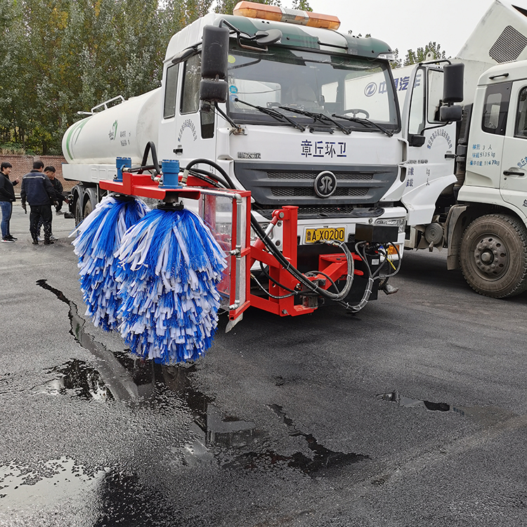 路面护栏柴油清洗机道路护栏自动清洗机