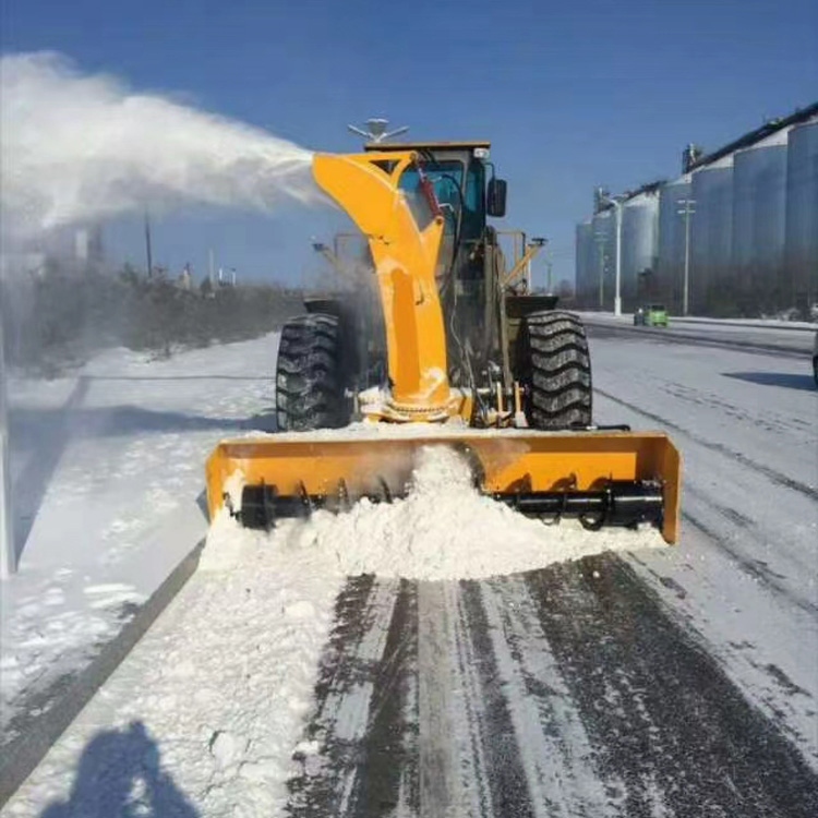 山东诸城大型车载式推雪铲新型扫雪机