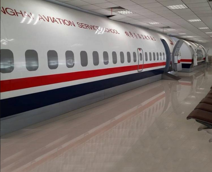 大型仿真飞机模型教学设备2022已更新—北辰铁路学校