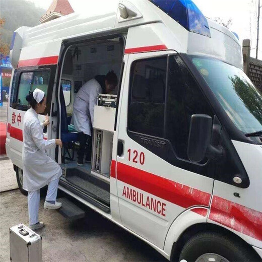 伊犁救护车跨省救护车转运,私人120急救车出租异地转院价钱合理
