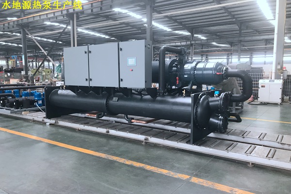 陕西汉中市涡旋式水地源热泵机组供暖制冷用螺杆式水地源热泵机组