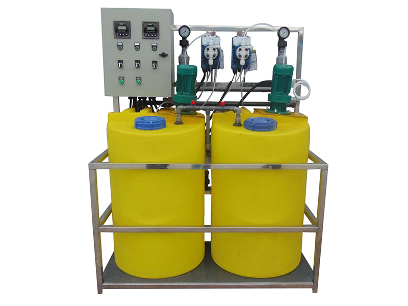 四川泸州市全程自动加药装置消毒剂气浮加药系统设备投药机