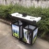 山西厂家定制不锈钢垃圾桶玻璃钢垃圾桶塑料垃圾桶