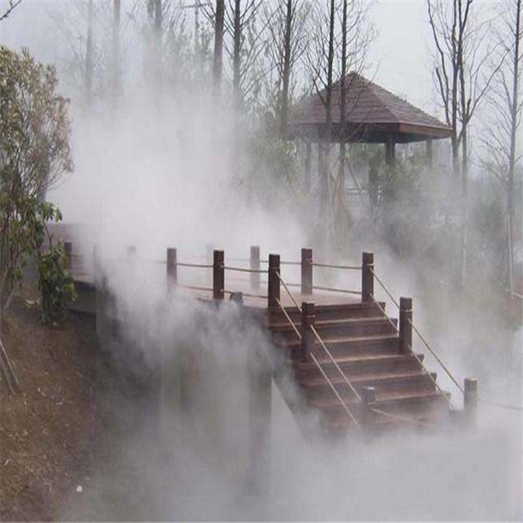 九江冷雾喷泉制作安装2022已更新