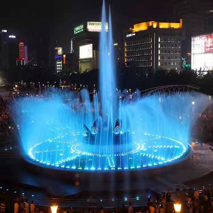 海东化隆水帘喷泉设计制造2022已更新