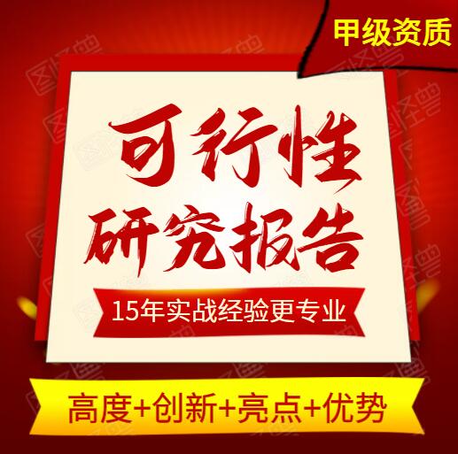 广元市编订房地产项目可研报告公司