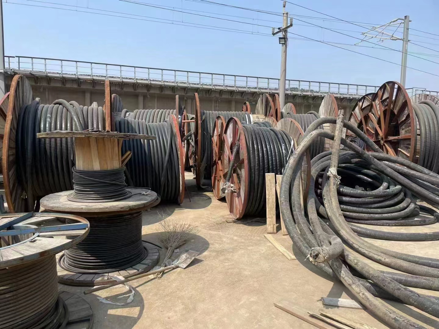 南川电缆回收 旧电缆回收 （流程）