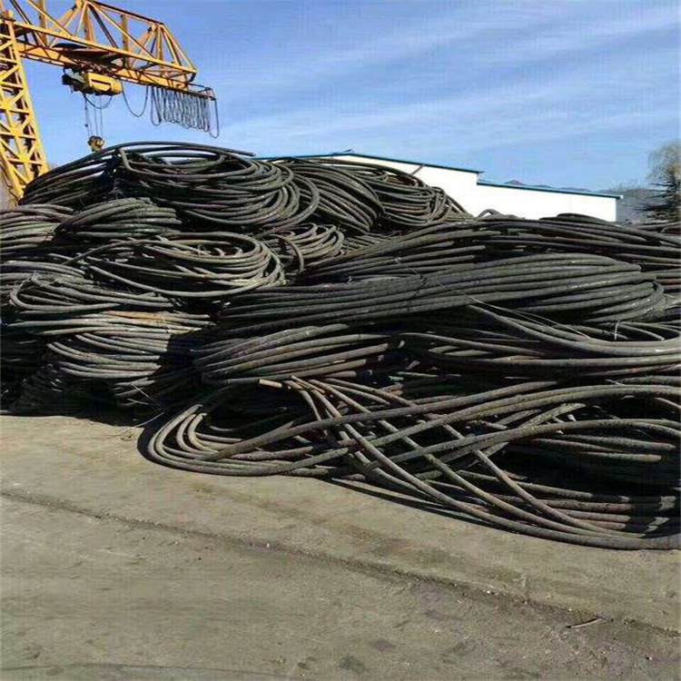 龙门带皮电缆回收95带皮的铝电缆线收购市场行情