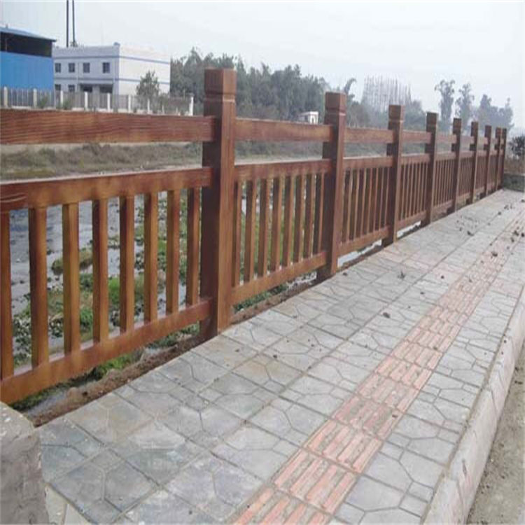 芜湖仿木栏杆设计公司,河道景区扶手护栏施工队伍