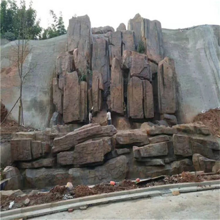 鄂州塑石假山设计施工一体化