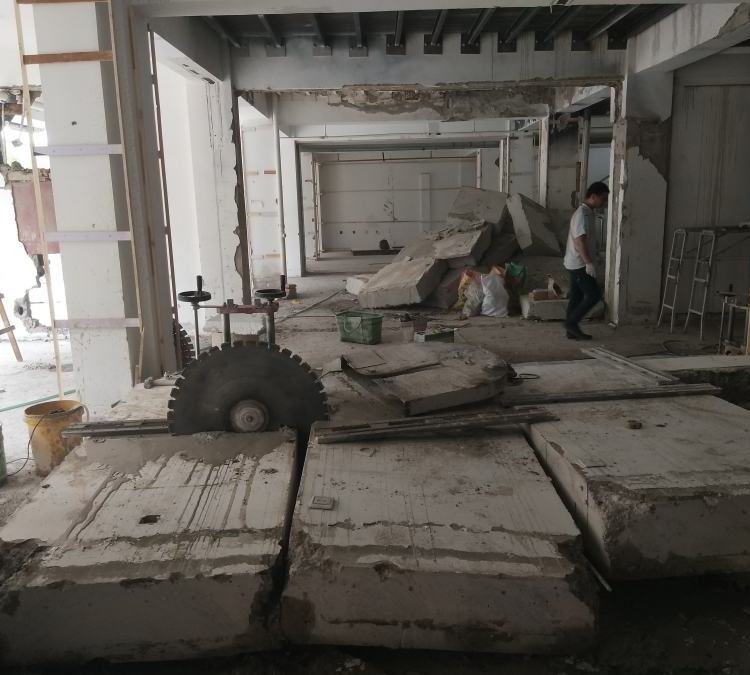 甘肃兰州红古区混凝土切割拆除楼板梁切割拆除 