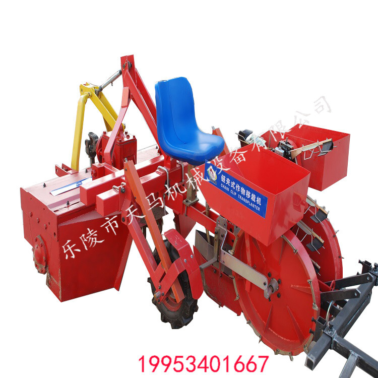 40005000株小时蛋白桑移栽机蛋白桑种植机可